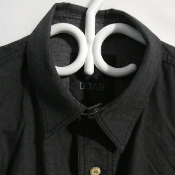 DJAB, size small, casual button down front shirt - Picture 11 of 16